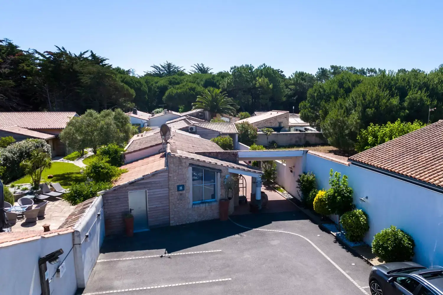 Parkings | Groupe Élégance Hôtels Île de Ré